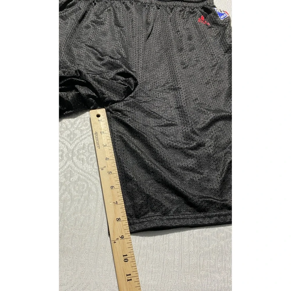 Adidas Chicago Bulls Basketball Shorts Mens Large Black Mesh NBA 9988A‎ 08